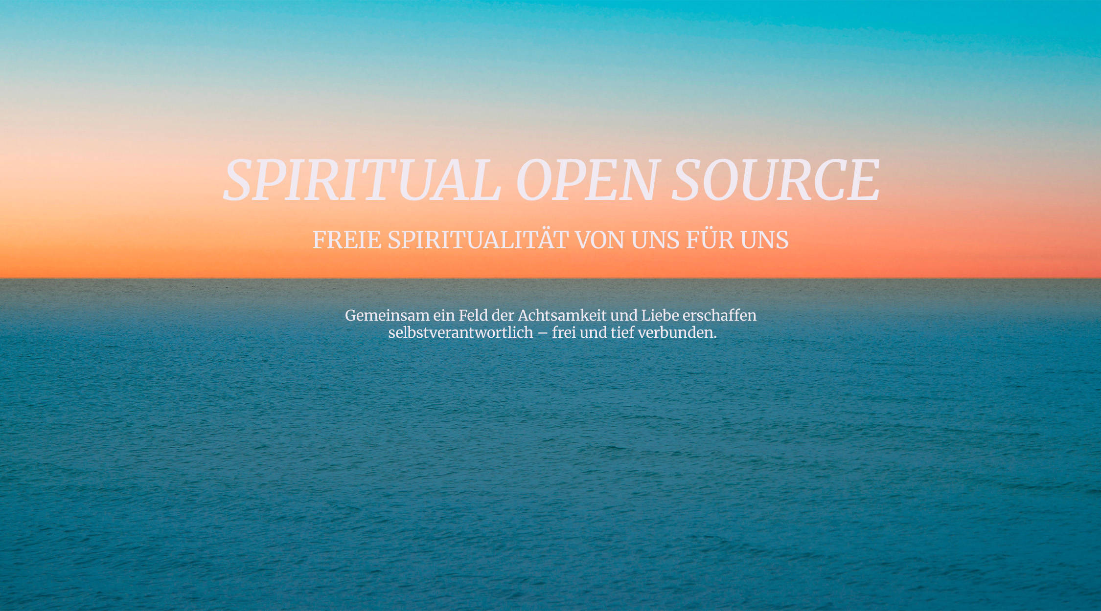 Spiritual Open Source
